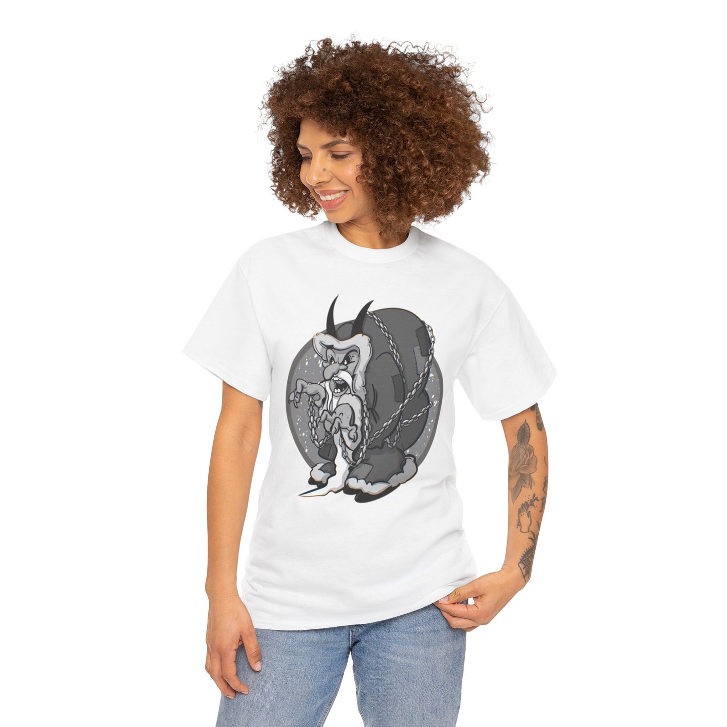 Rubber Hose Krampus II Unisex Heavy Cotton Tee