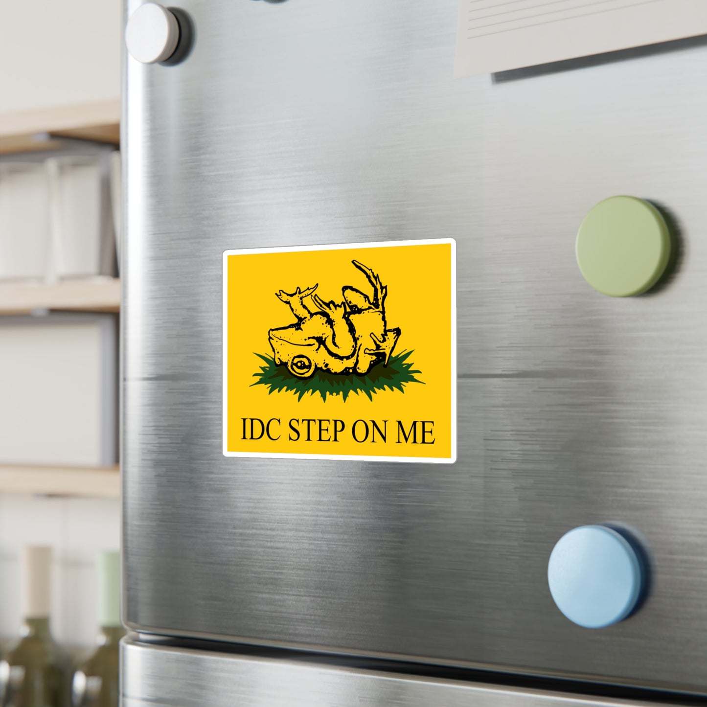 Gadsden Frog Kiss-Cut Vinyl Decal