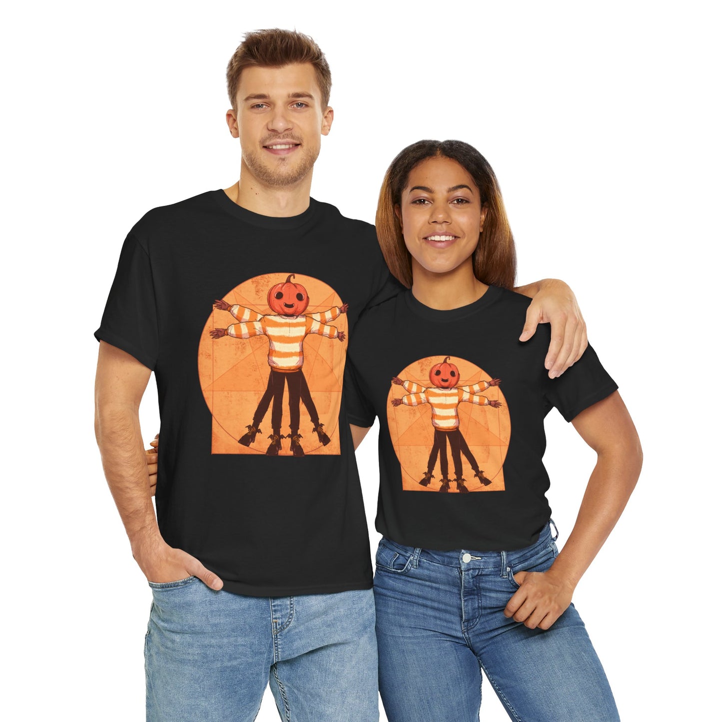 Vitruvian Halloween Unisex Heavy Cotton Tee