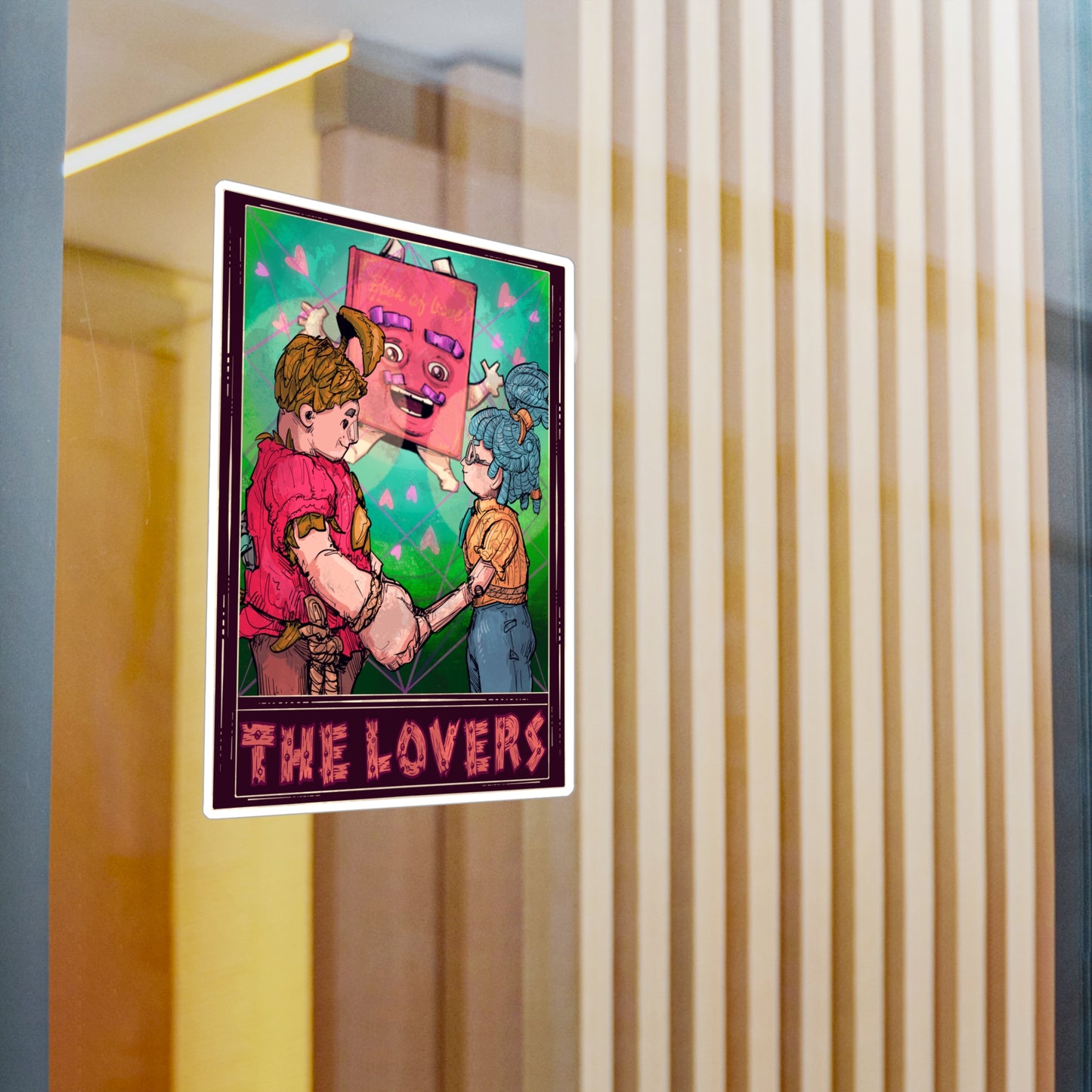 It Takes Lovers Kiss-Cut Vinyl Decal