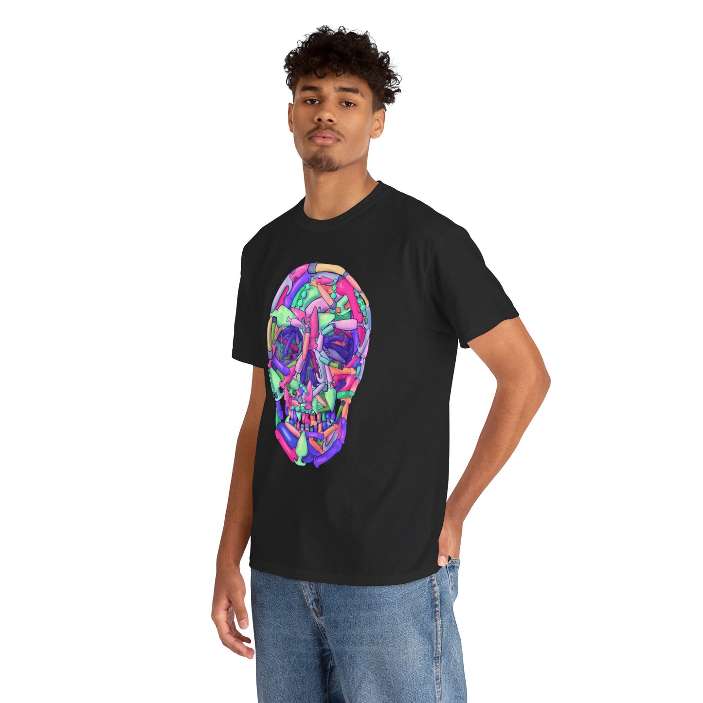 Sex Toy Skull Unisex Heavy Cotton Tee