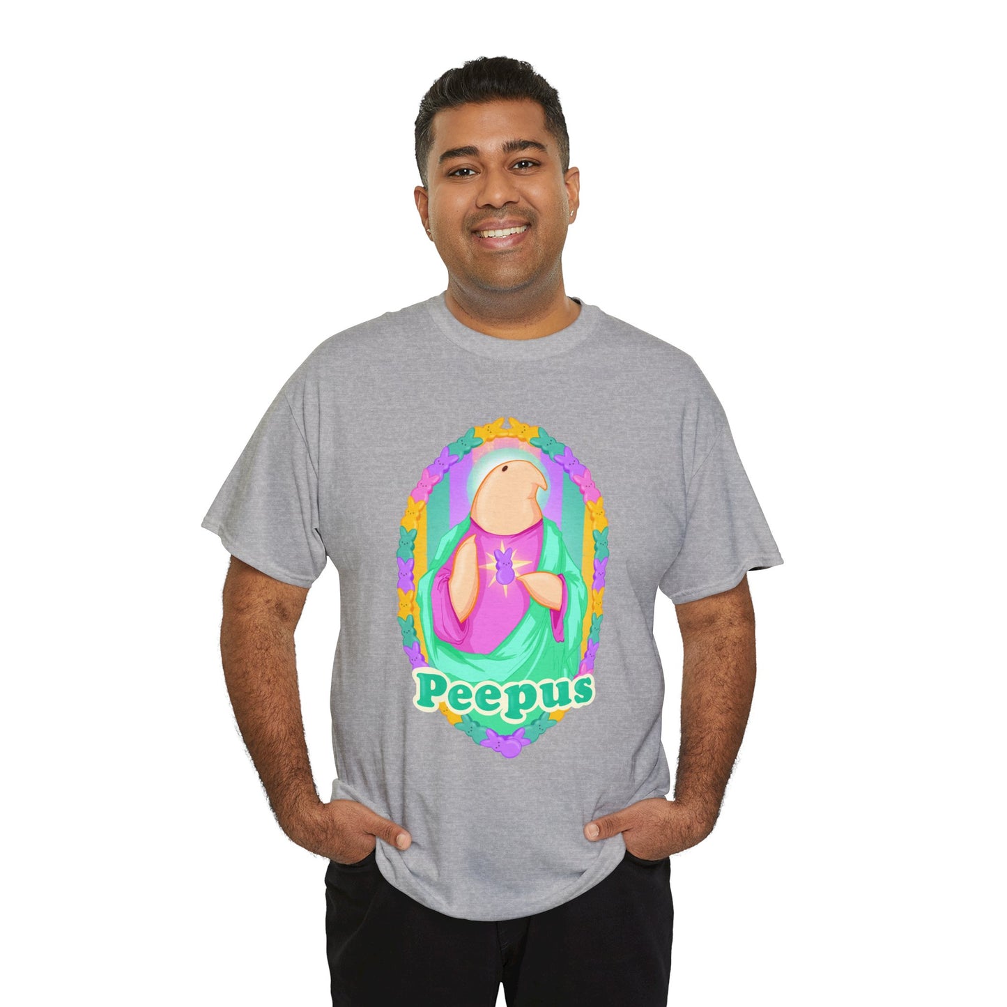Peepus Unisex Heavy Cotton Tee