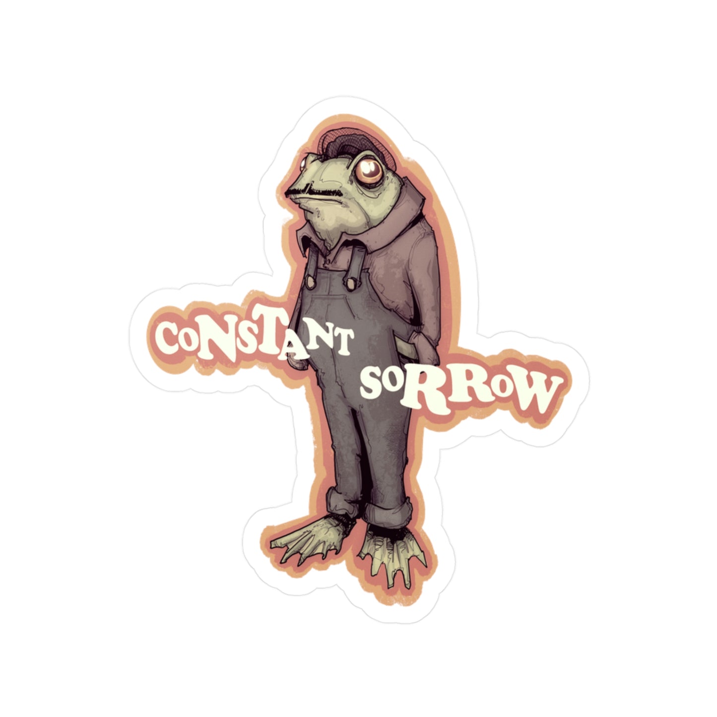 Constant Sorrow Kiss-Cut Vinyl Decal