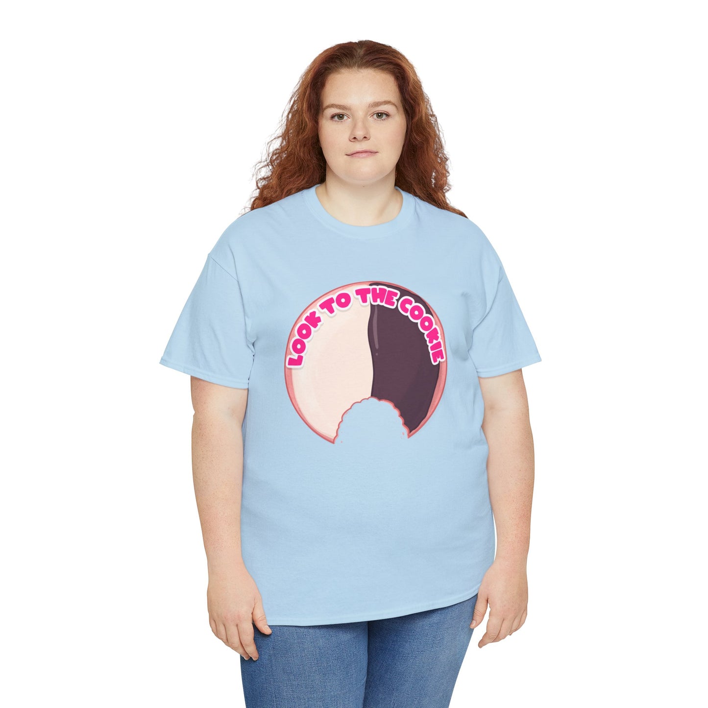 Black & White Cookie Unisex Heavy Cotton Tee