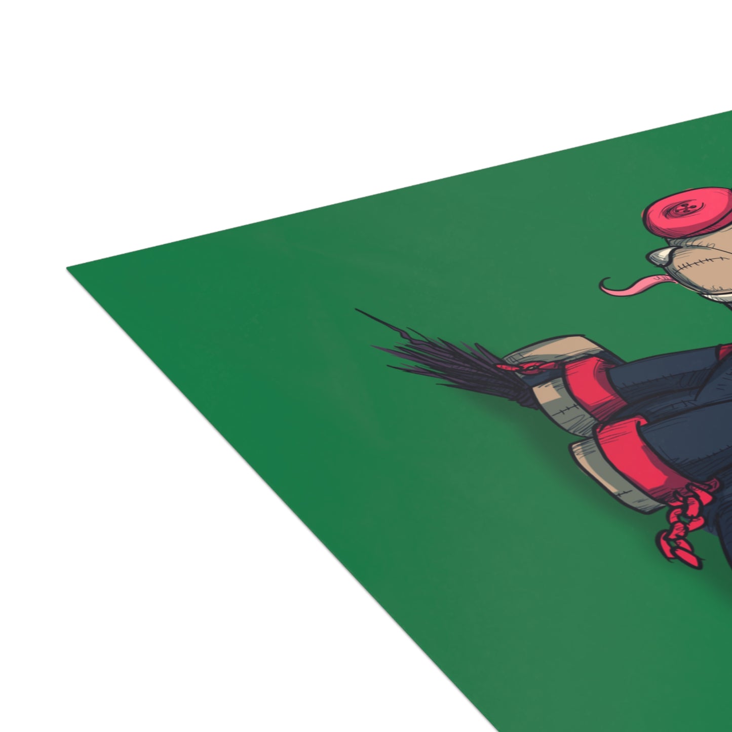 Krampus Plushie Greeting Card Bundles (10, 30, 50 pcs)