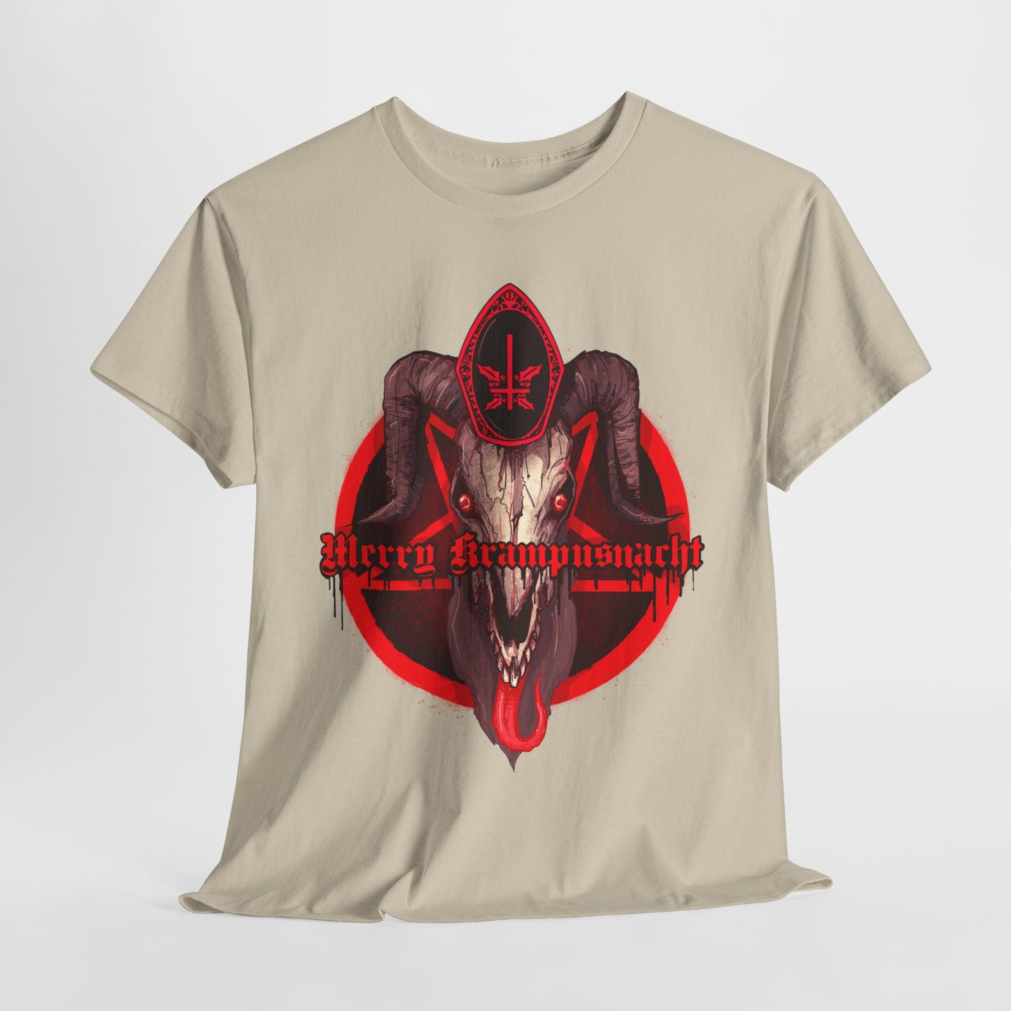 Merry Krampusnacht Unisex Heavy Cotton Tee