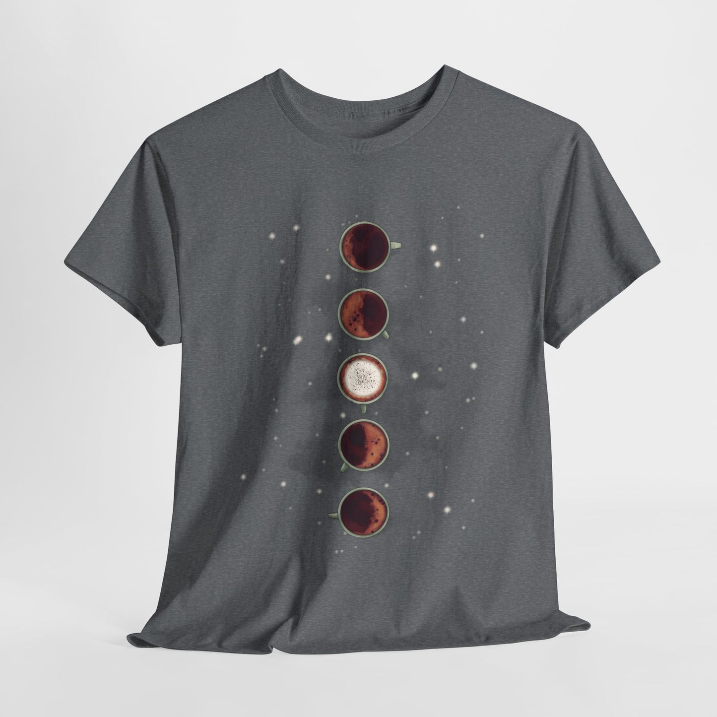 Lunar Coffee Unisex Heavy Cotton Tee