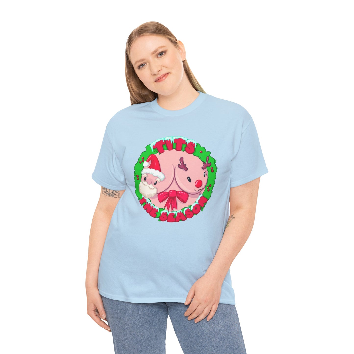 Tits The Season Unisex Heavy Cotton Tee