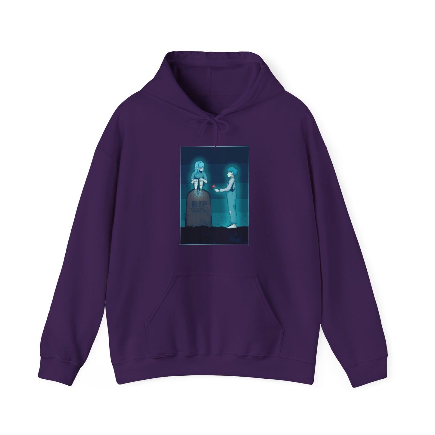Ghost Kids Unisex Heavy Blend Hooded Sweatshirt