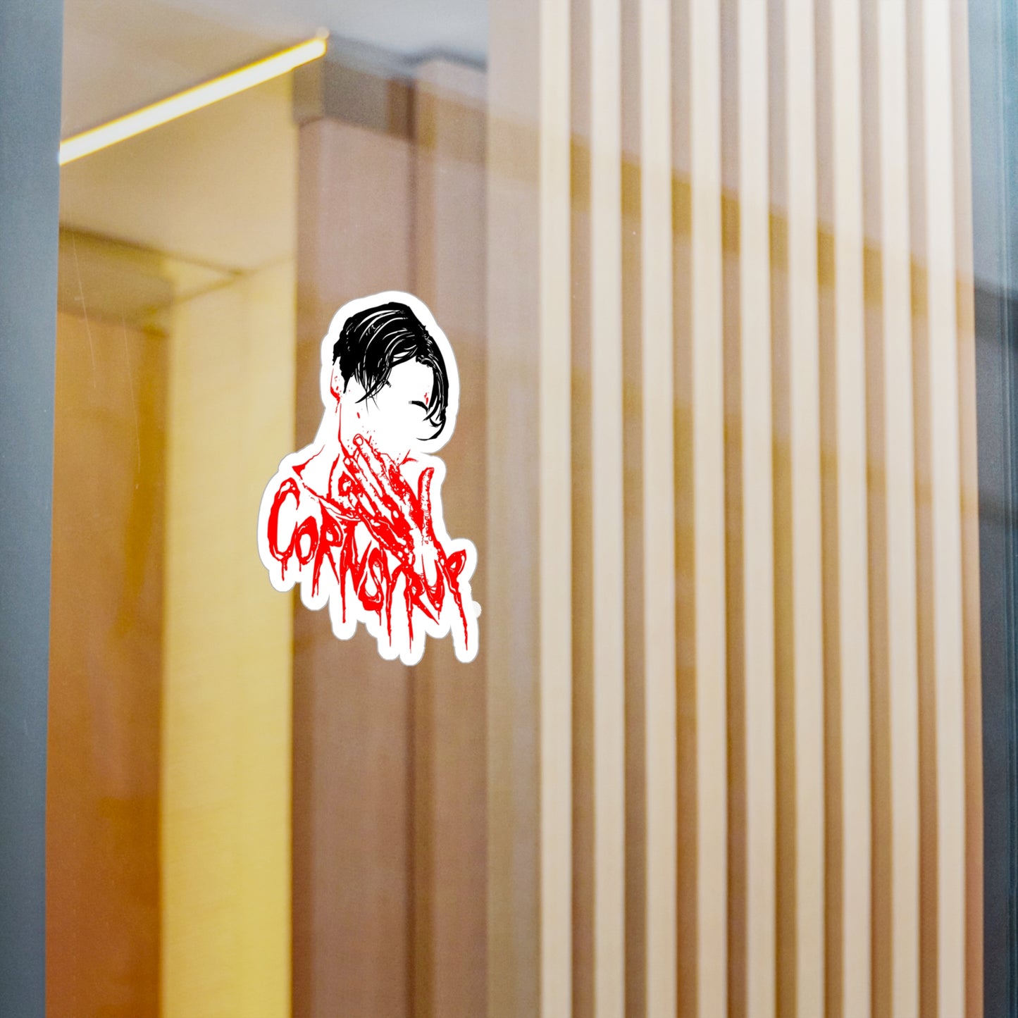 Corn Syrup Kiss-Cut Vinyl Decal
