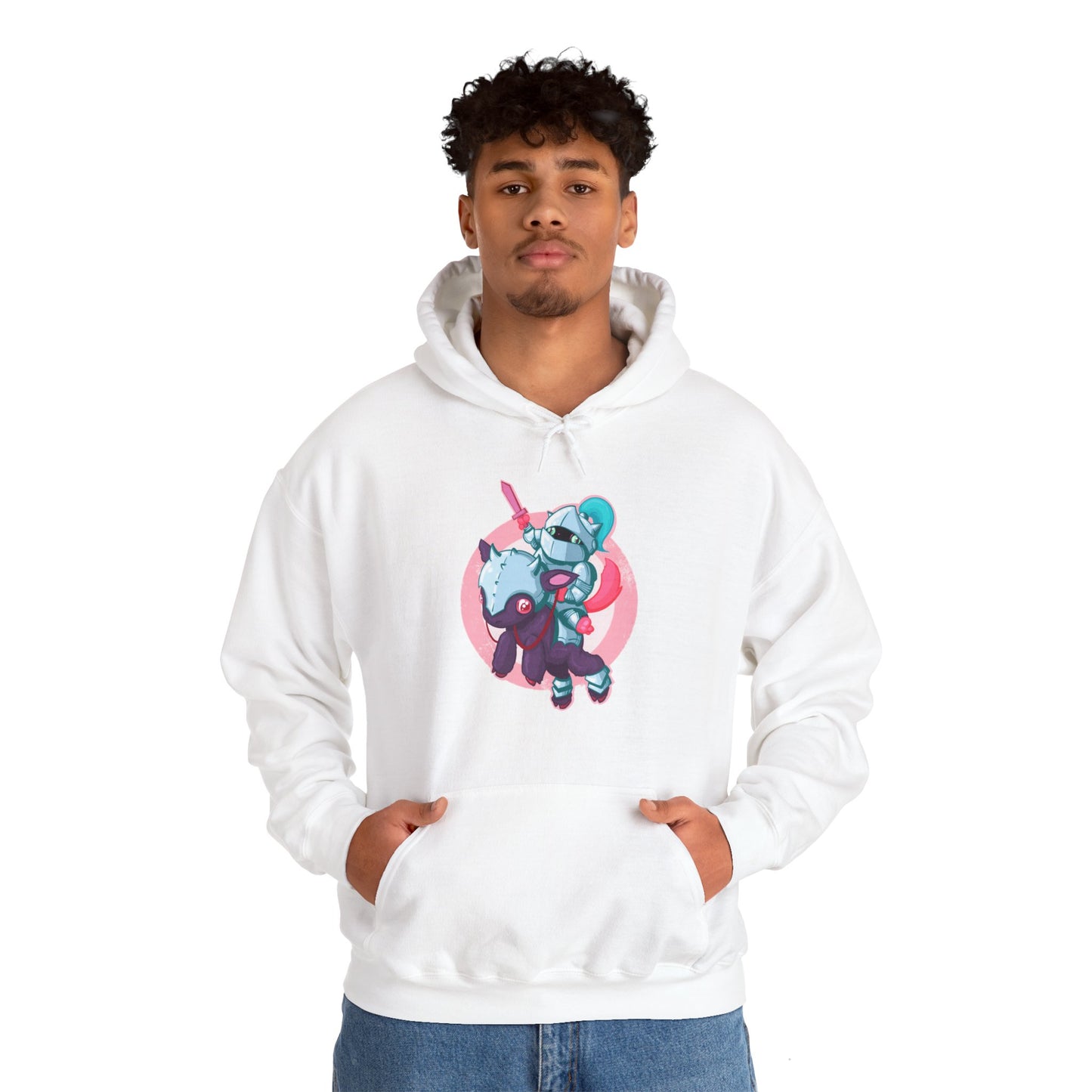 Knight In Shining Armor Unisex Heavy Blend Hooded Sweatshirt