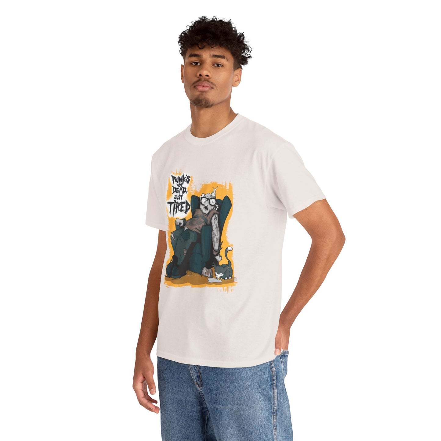 Old Punk Unisex Heavy Cotton Tee