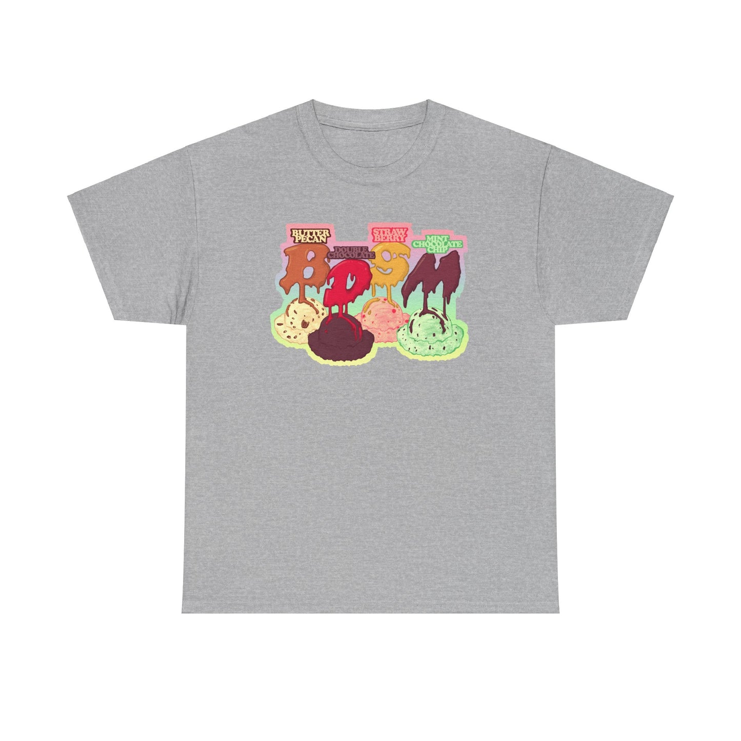 Ice Cream Unisex Heavy Cotton Tee