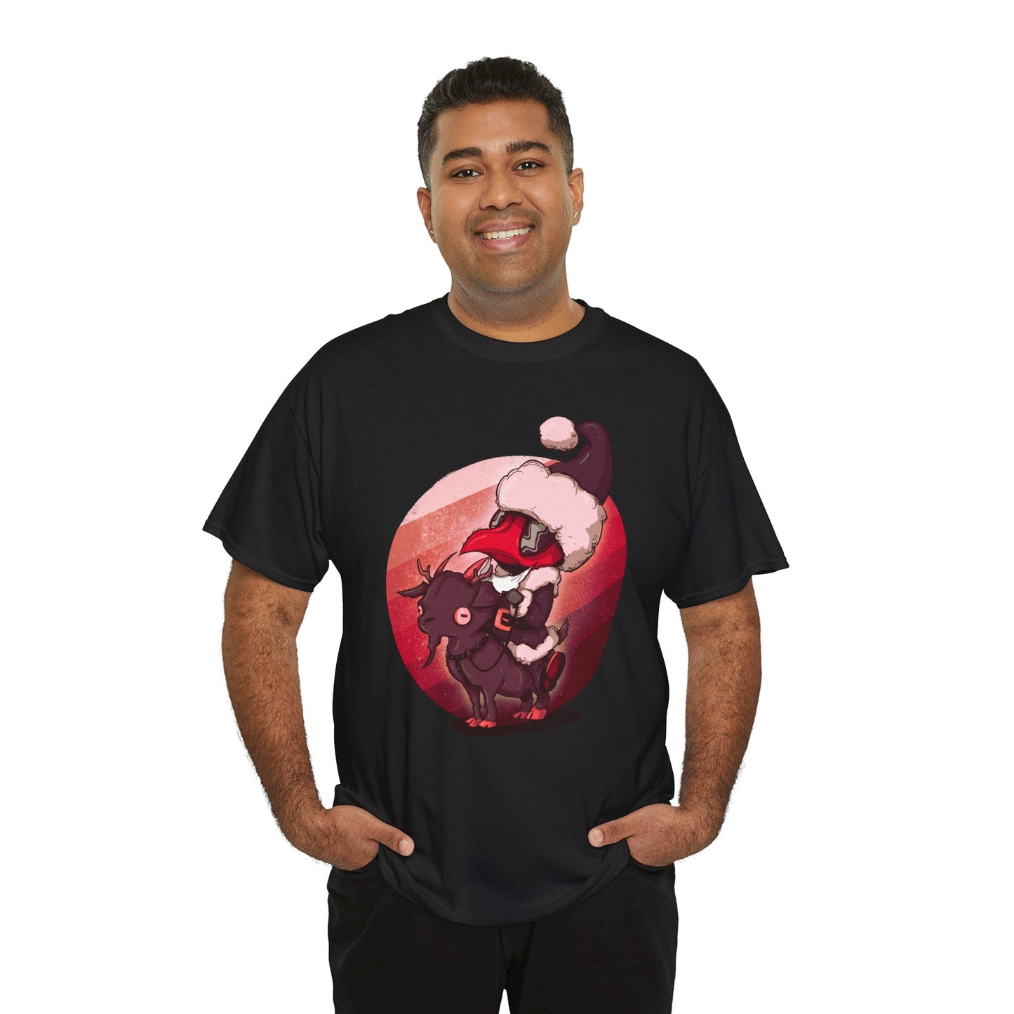 Plague Doctor Santa Unisex Heavy Cotton Tee