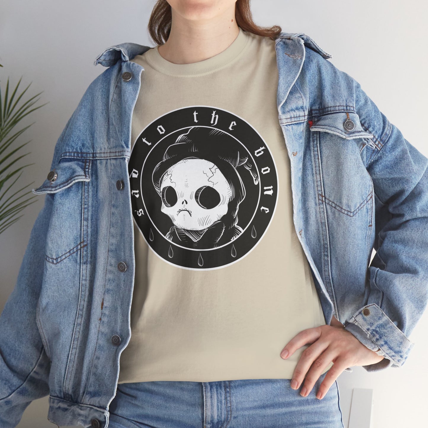 Sad To The Bone Unisex Heavy Cotton Tee