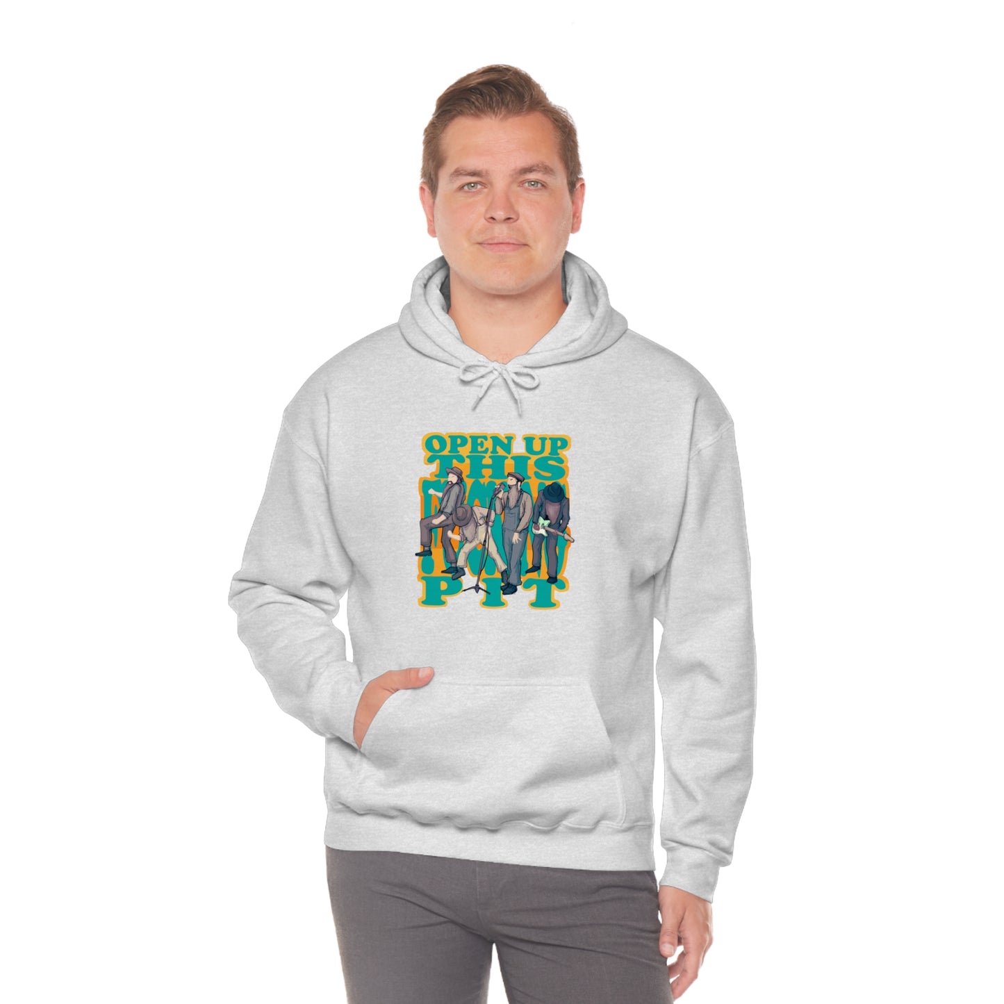 Soggy Metal Unisex Heavy Blend Hooded Sweatshirt