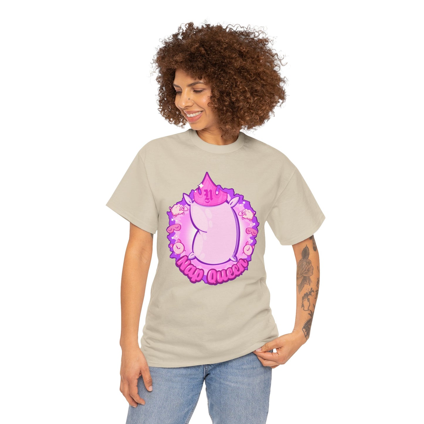Nap Queen Unisex Heavy Cotton Tee