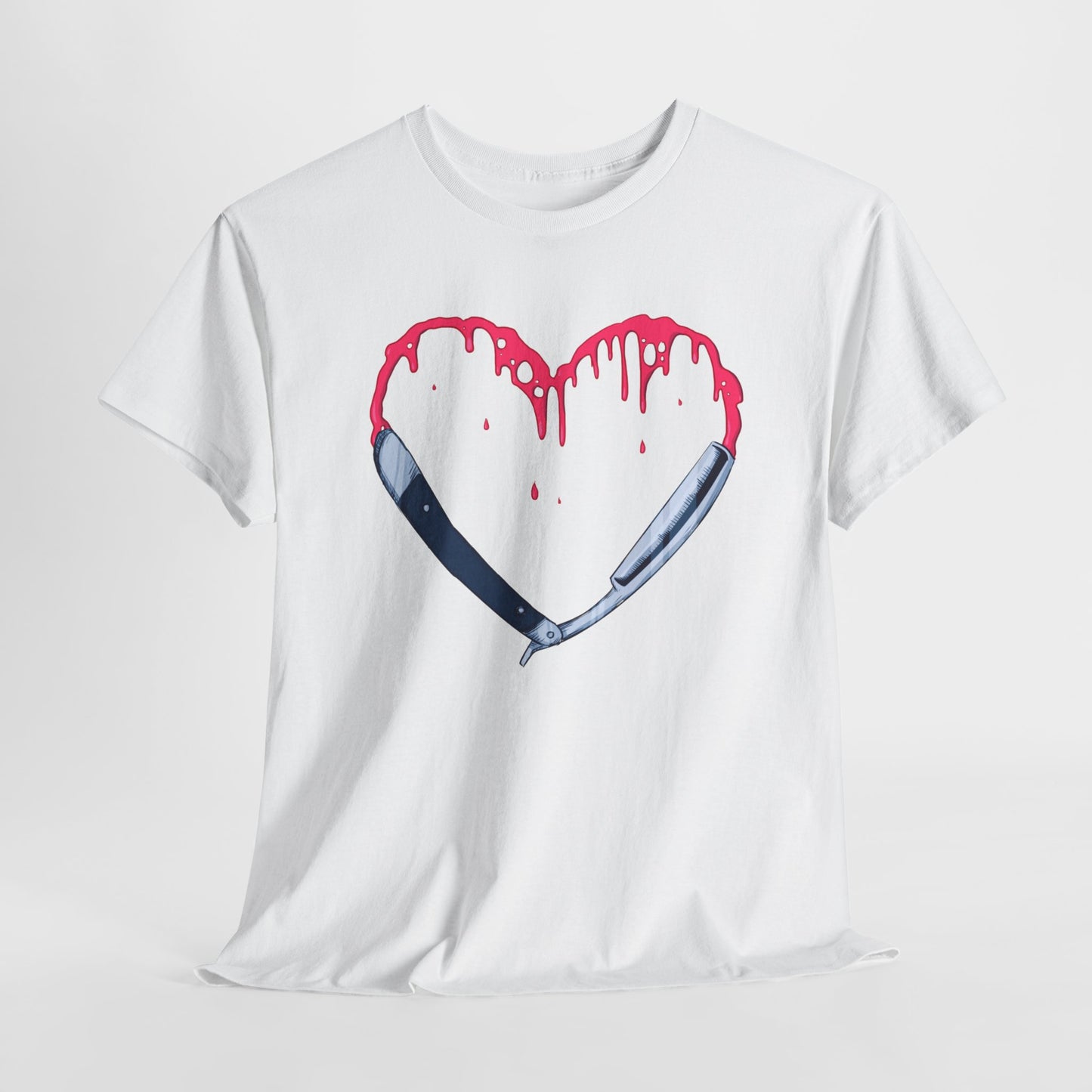Straight Razor Unisex Heavy Cotton Tee