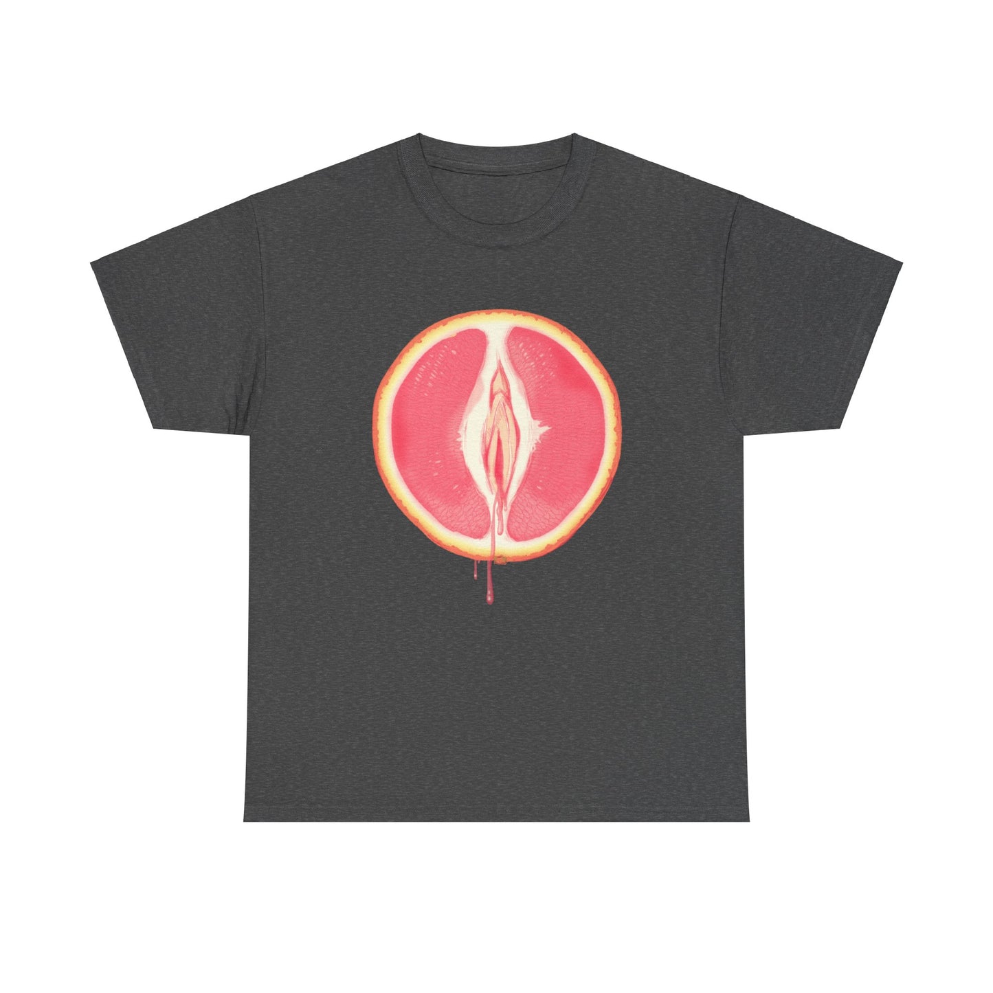 Grapefruit Unisex Heavy Cotton Tee
