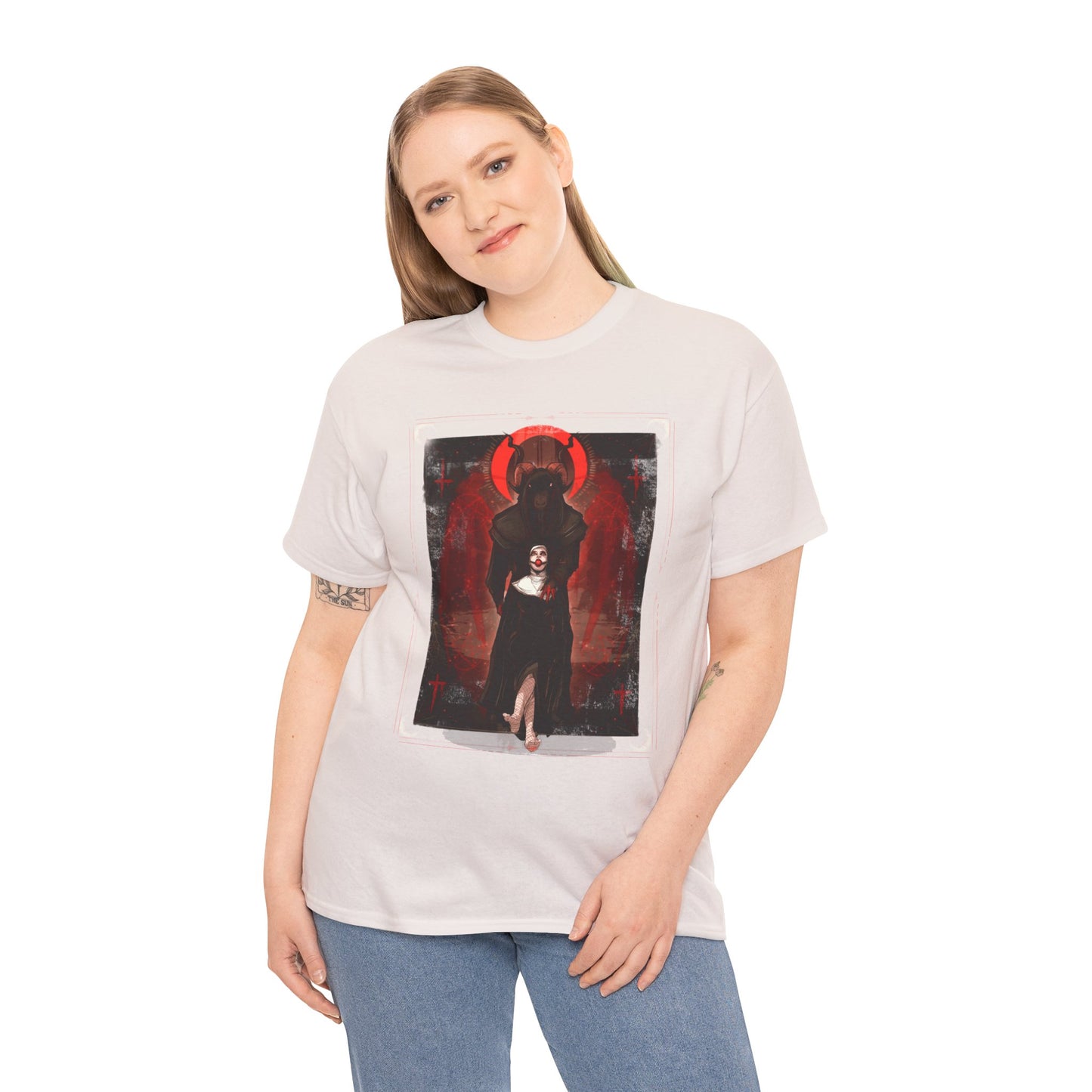 Today Satan Unisex Heavy Cotton Tee