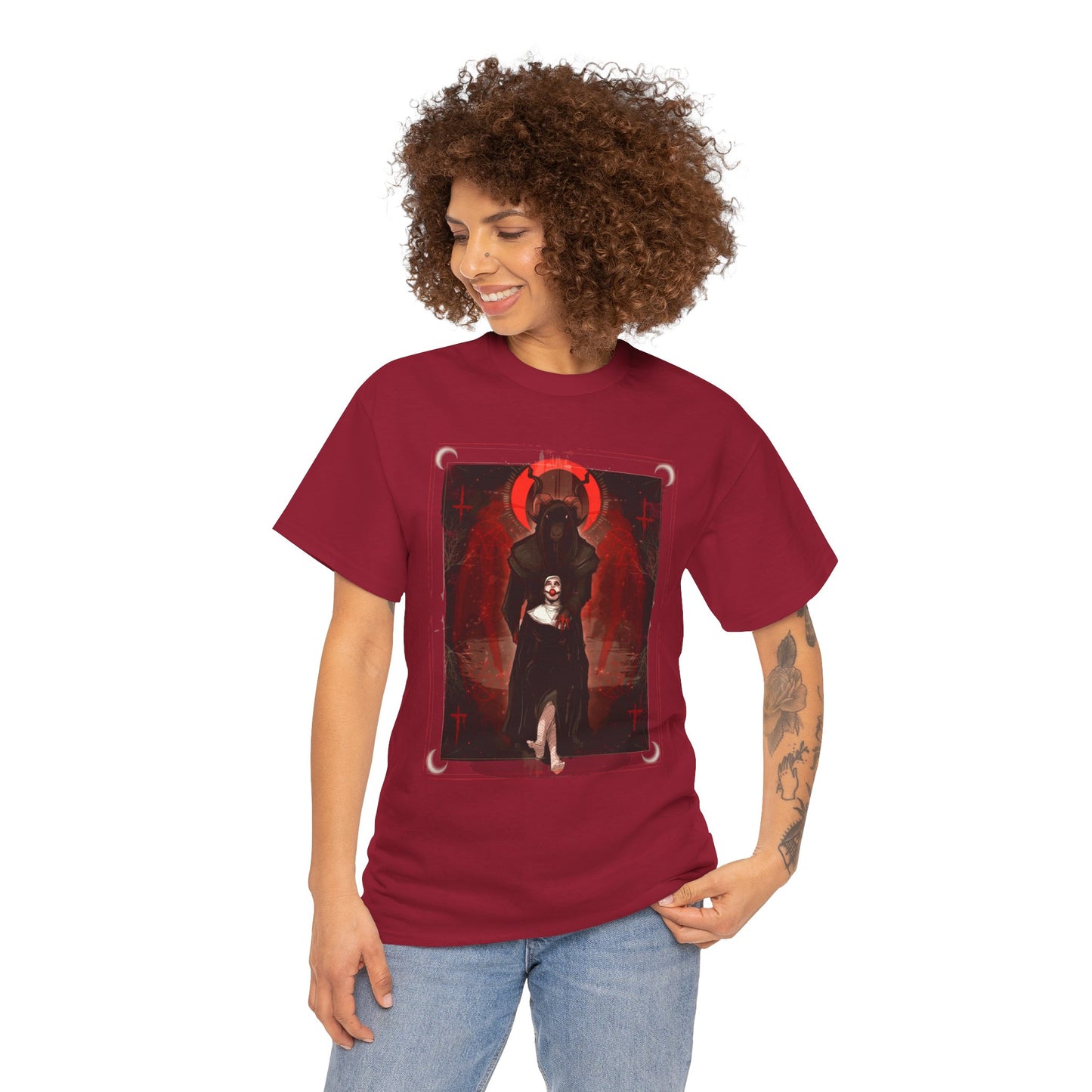 Today Satan Unisex Heavy Cotton Tee