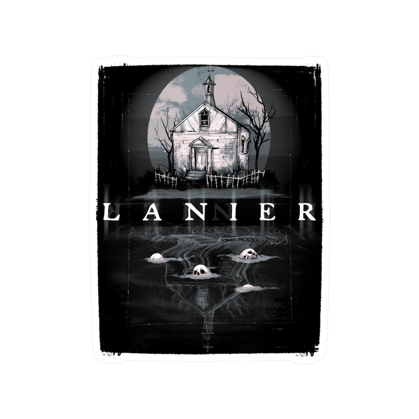 Lake Lanier Kiss-Cut Vinyl Decal