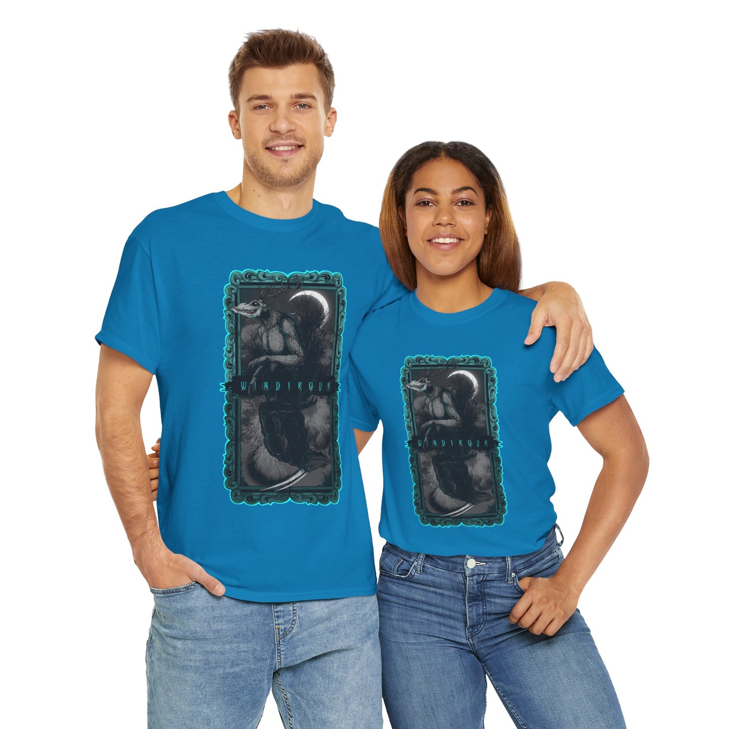As Above So Below Wendigo Unisex Heavy Cotton Tee