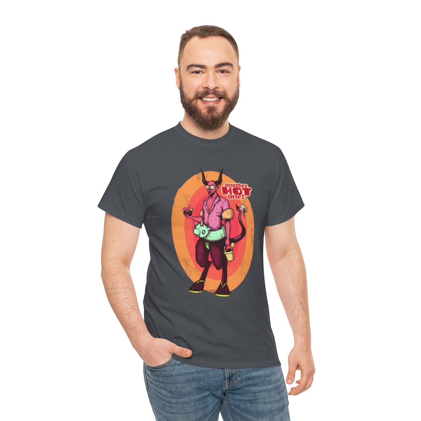 Hot Satan Summer Unisex Heavy Cotton Tee
