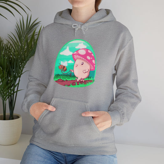 Bee Walk Unisex Heavy Blend Hooded Sweatshirt