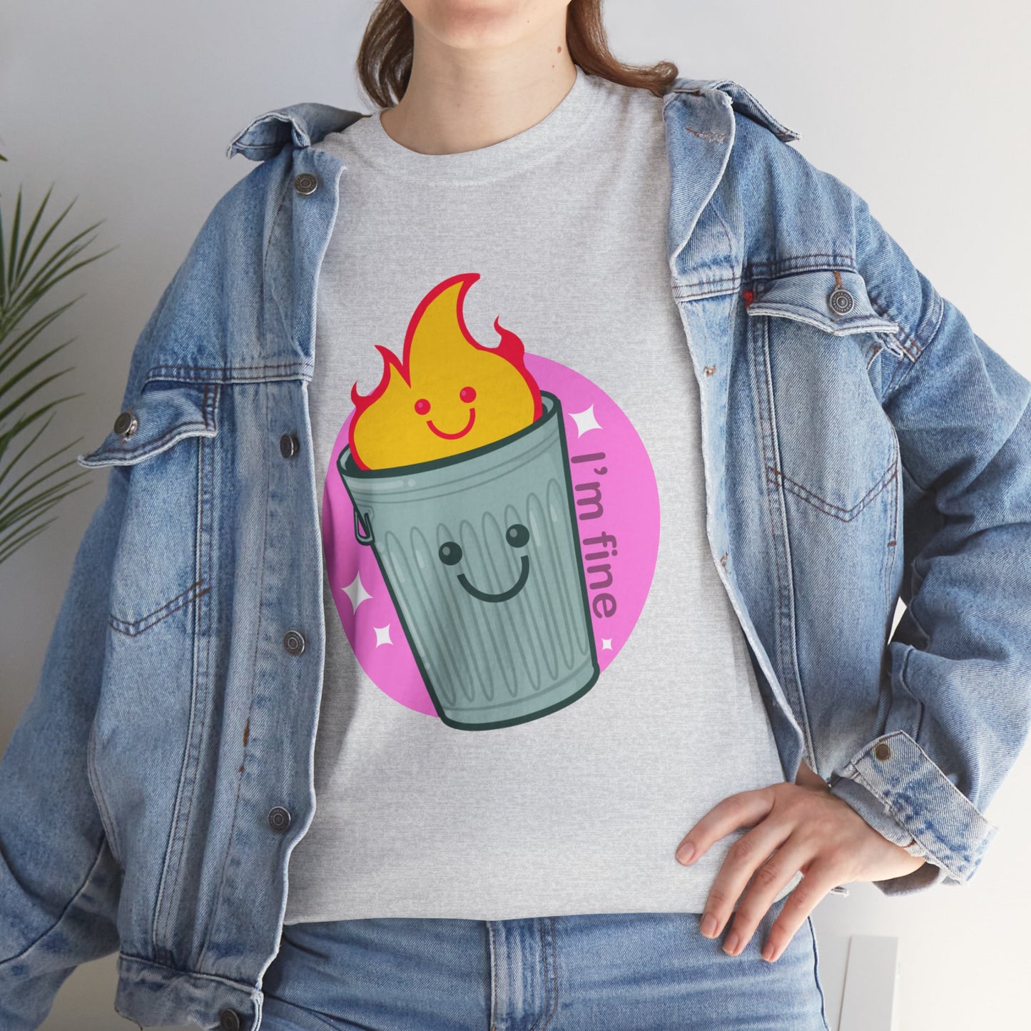 Trash Fire Unisex Heavy Cotton Tee