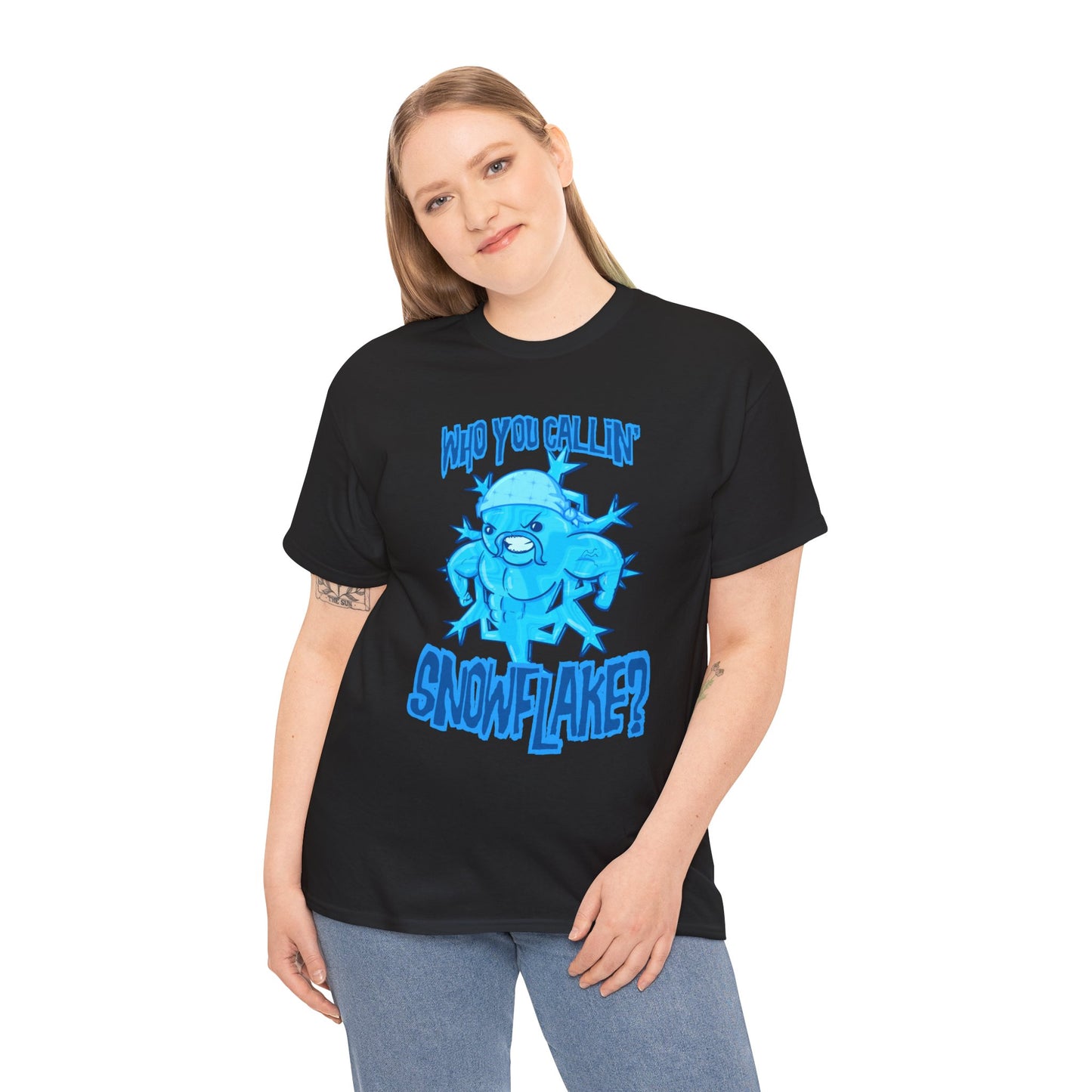 Tough Snowflake Unisex Heavy Cotton Tee