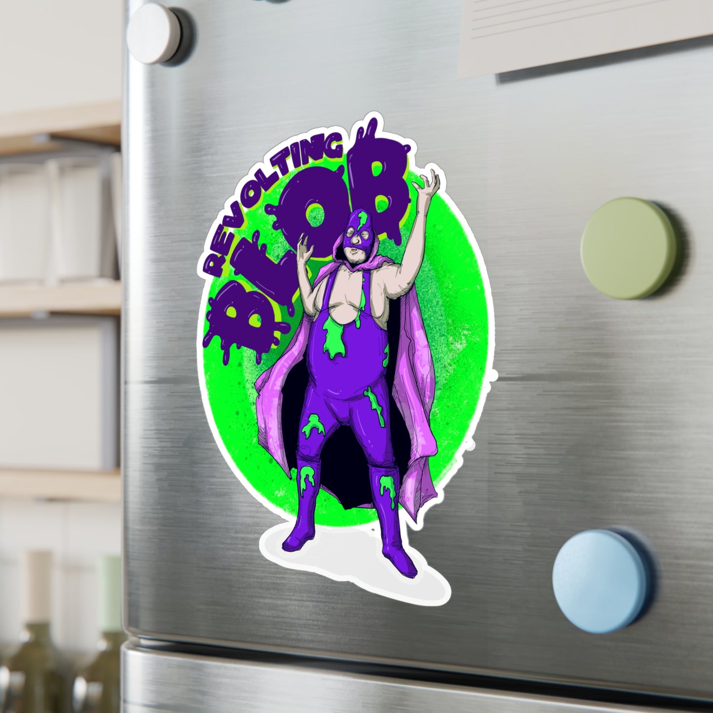 Revolting Blob Kiss-Cut Vinyl Decal