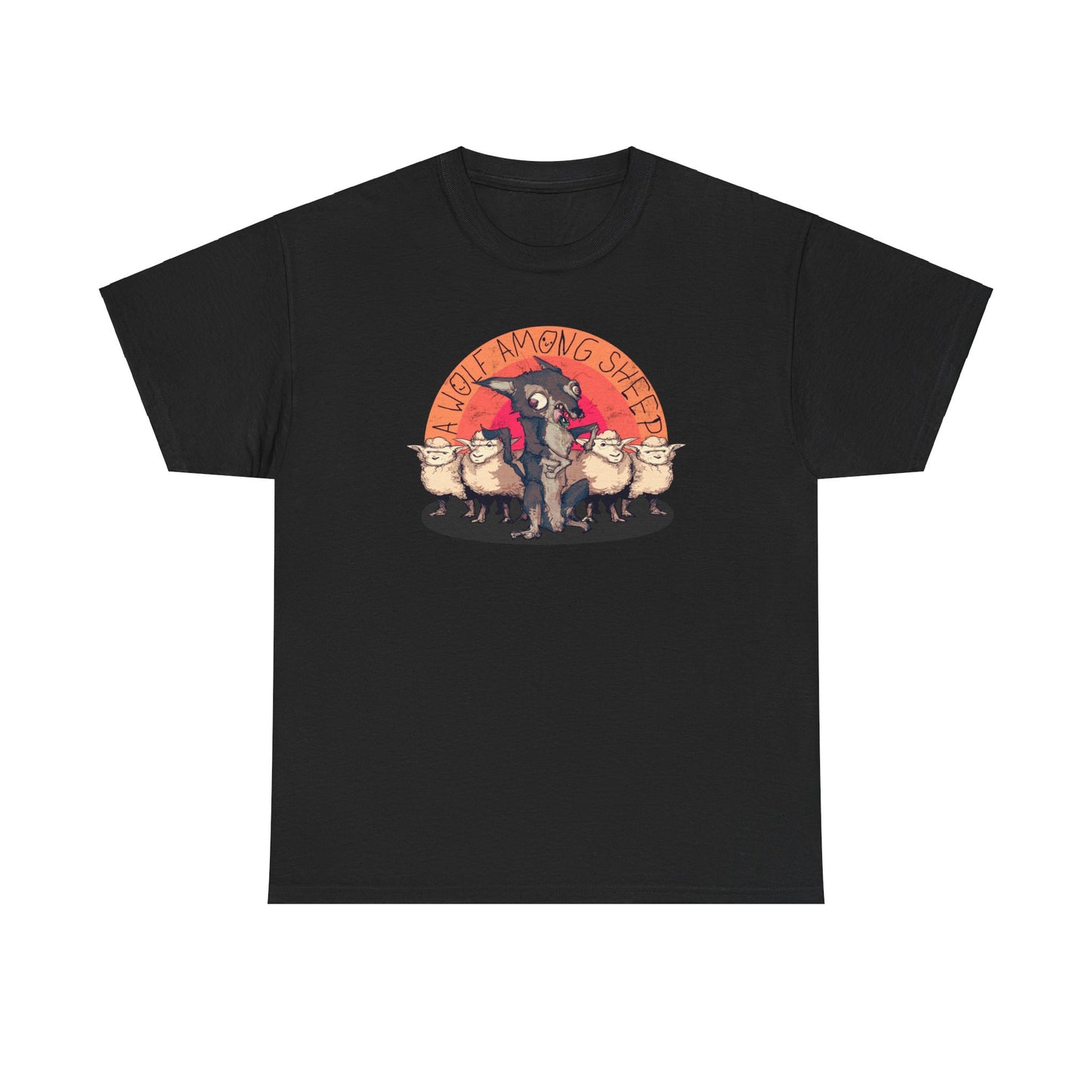 A Wolf Among Sheep Unisex Heavy Cotton Tee