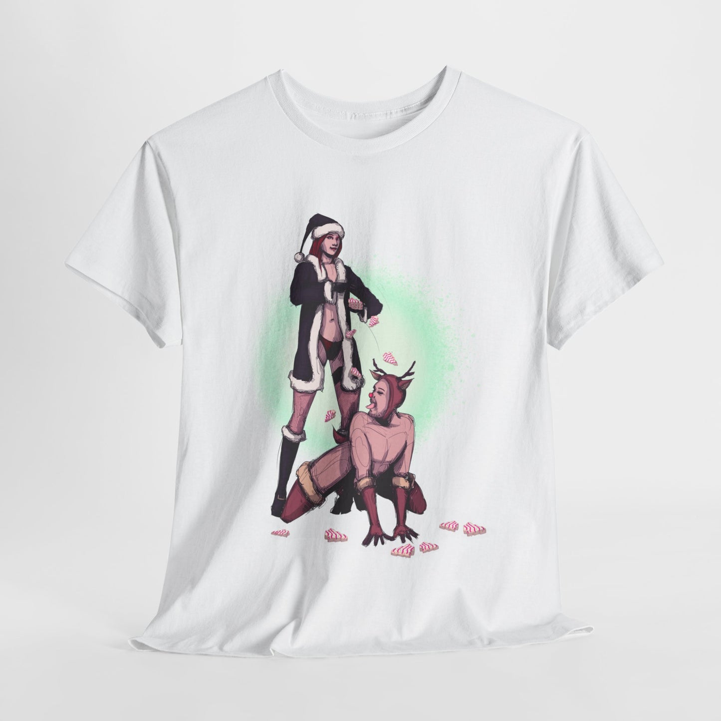 Christmas Rain Unisex Heavy Cotton Tee