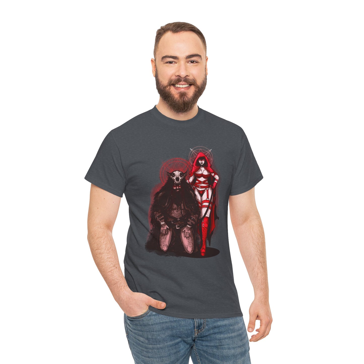 Taming The Wolf Unisex Heavy Cotton Tee