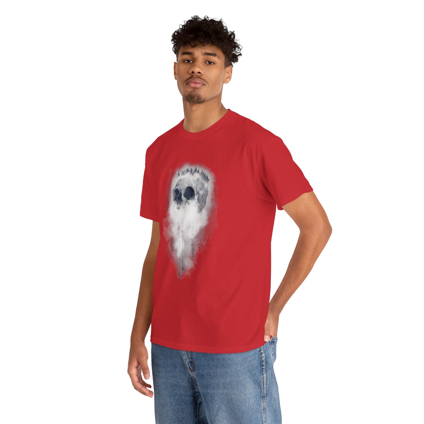 Elemental Skull Air Unisex Heavy Cotton Tee