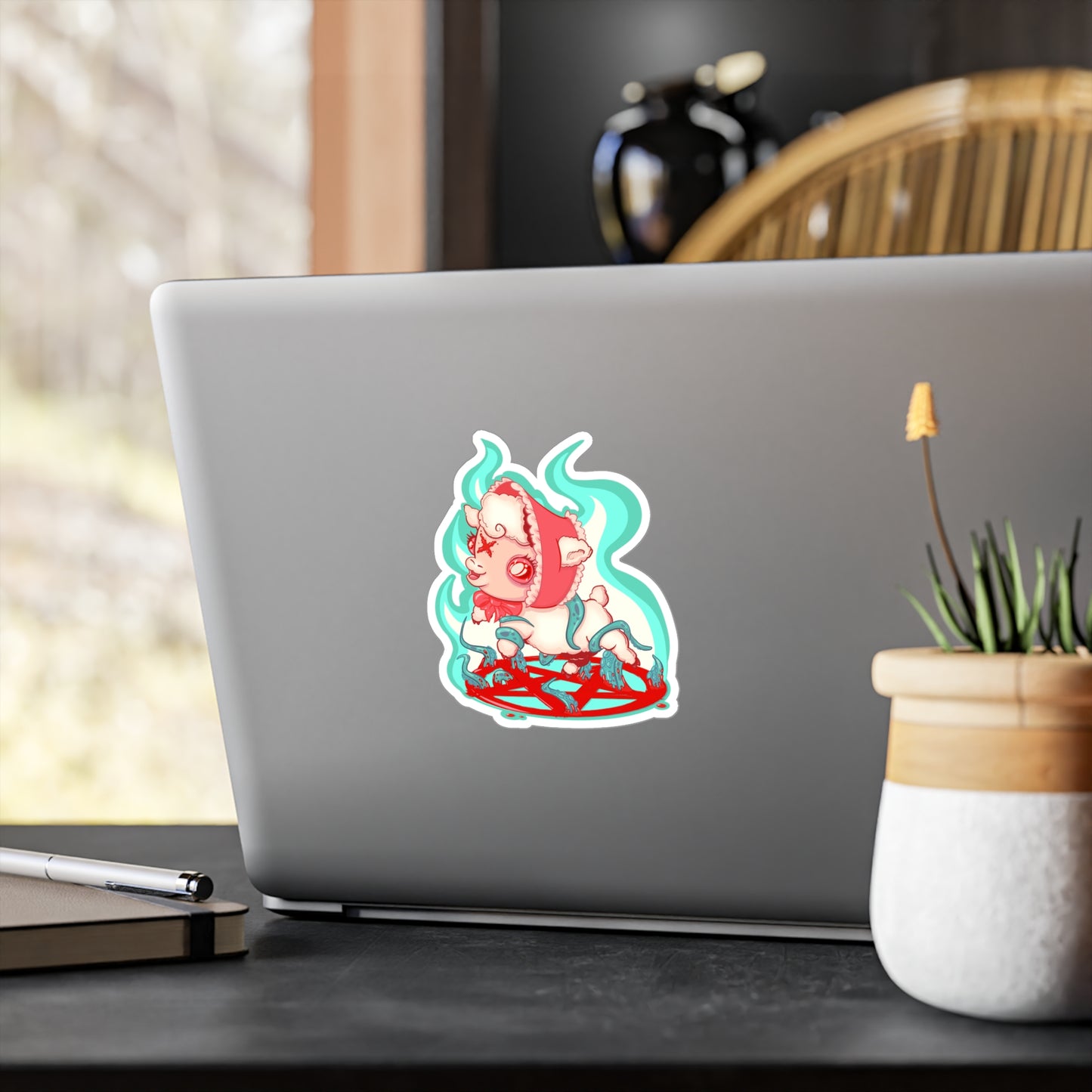 Sacrificial Lamb Kiss-Cut Vinyl Decal