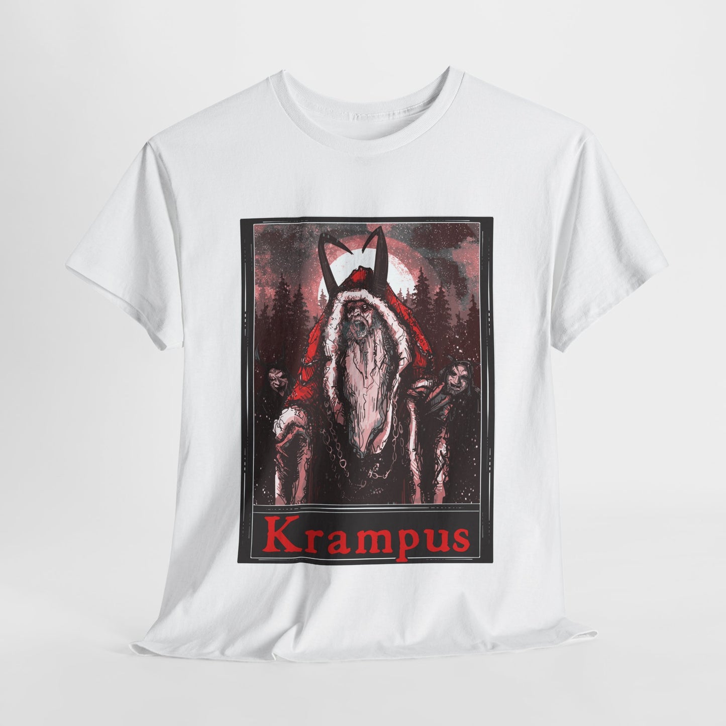 Krampus Tarot Unisex Heavy Cotton Tee
