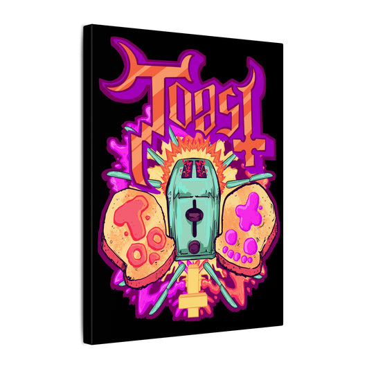 Toast Matte Canvas Stretched