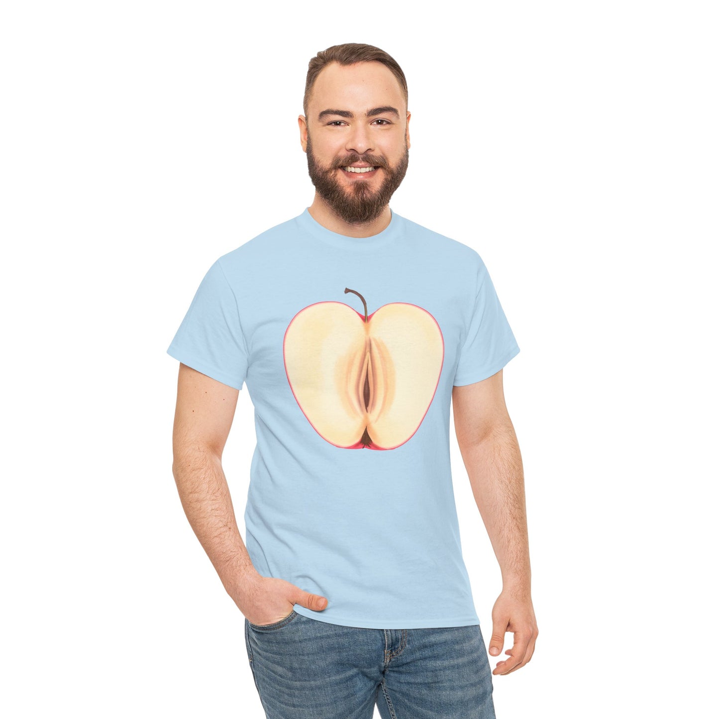 Apple Unisex Heavy Cotton Tee