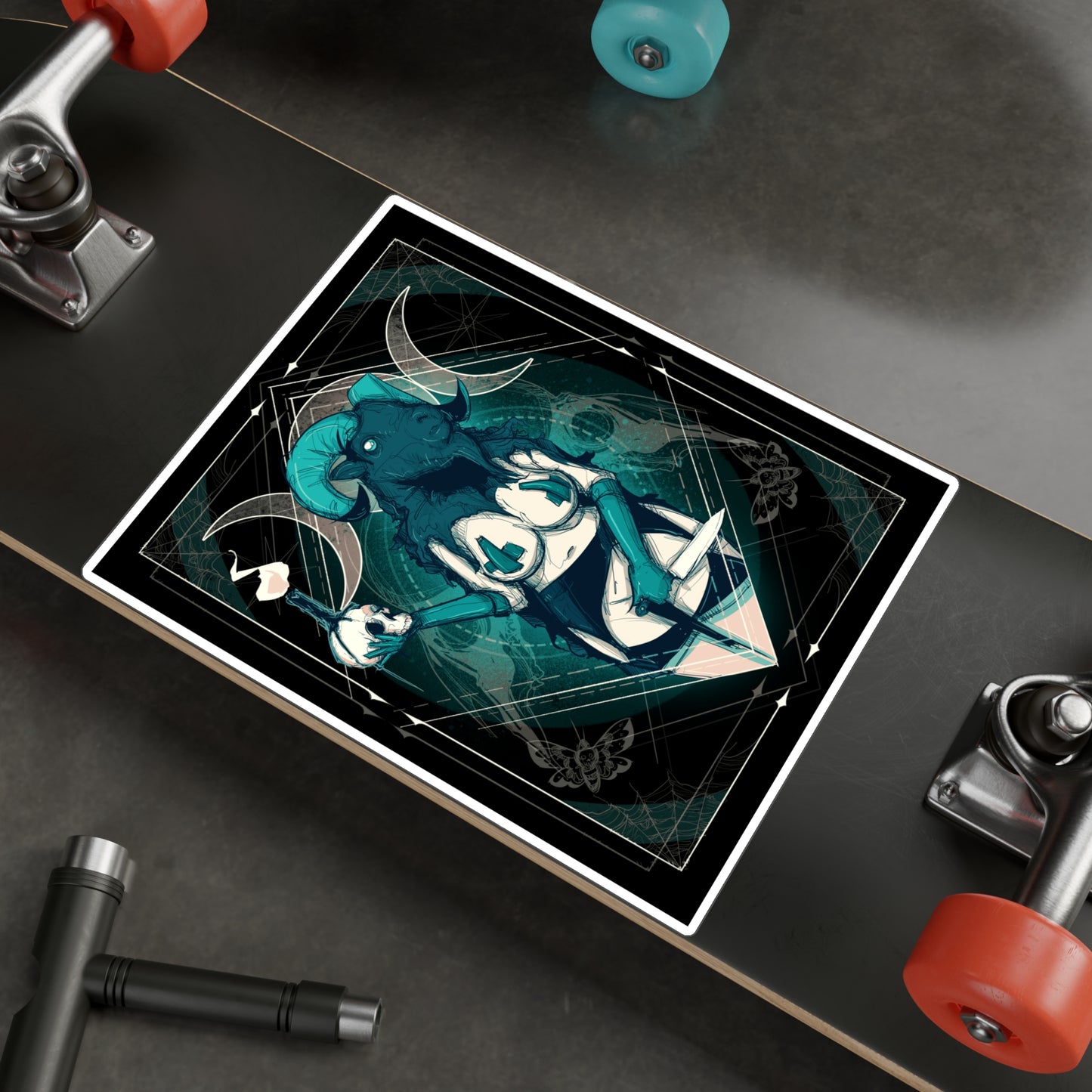 The Goat Kiss-Cut Vinyl Decal