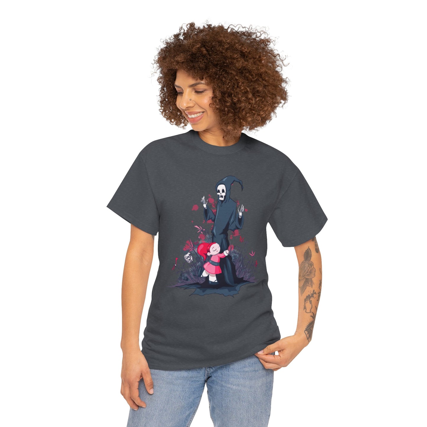 Reaper Hug Unisex Heavy Cotton Tee