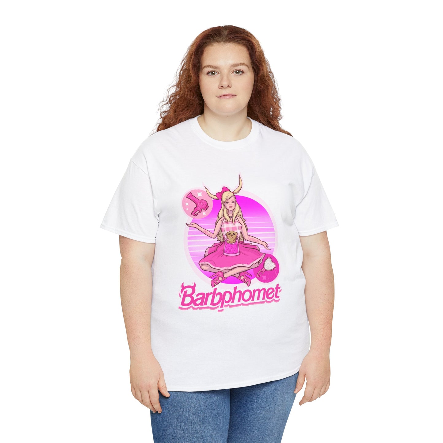 Barbphomet Unisex Heavy Cotton Patreon Tee