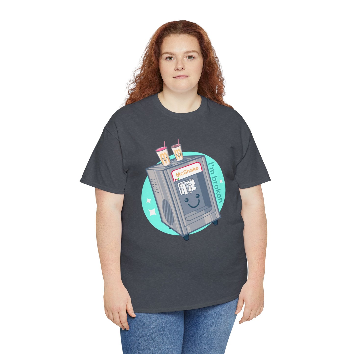 Shake Machine Unisex Heavy Cotton Tee
