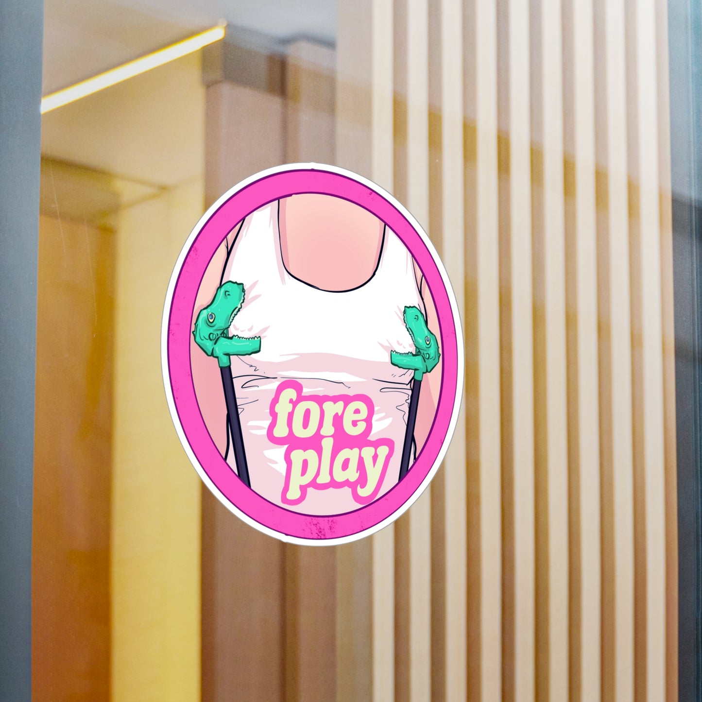 Foreplay 1 Kiss-Cut Vinyl Decal