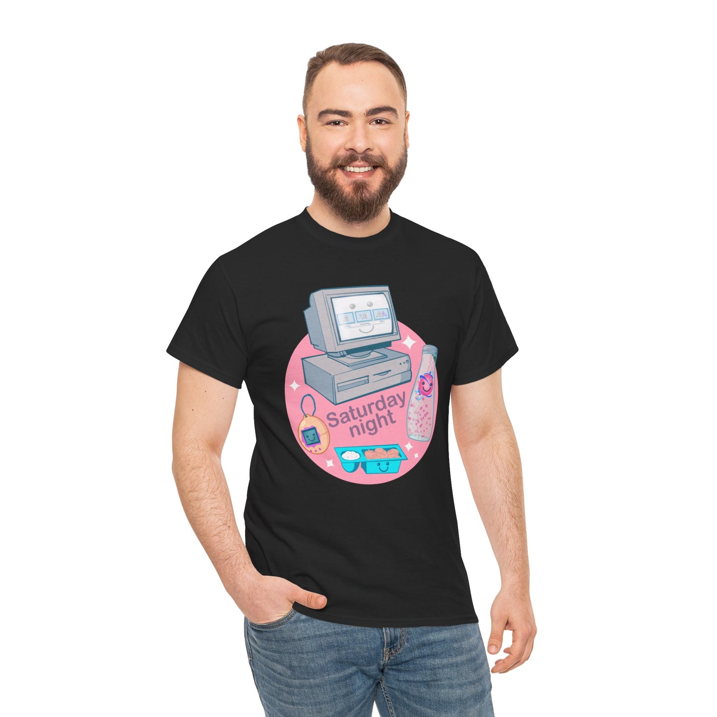 Saturday Night Unisex Heavy Cotton Tee
