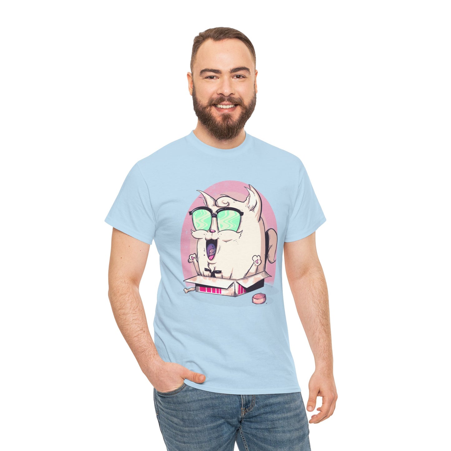 Chicken Box Unisex Heavy Cotton Tee