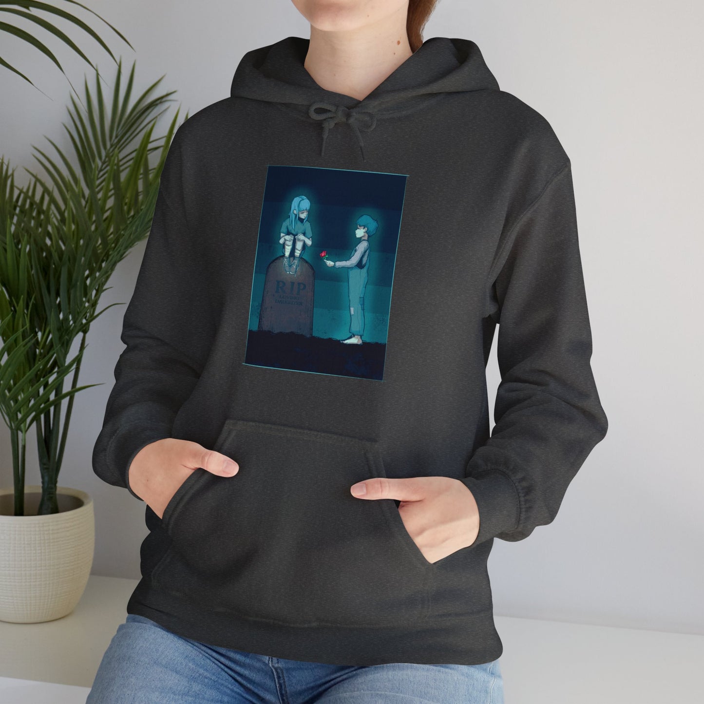 Ghost Kids Unisex Heavy Blend Hooded Sweatshirt