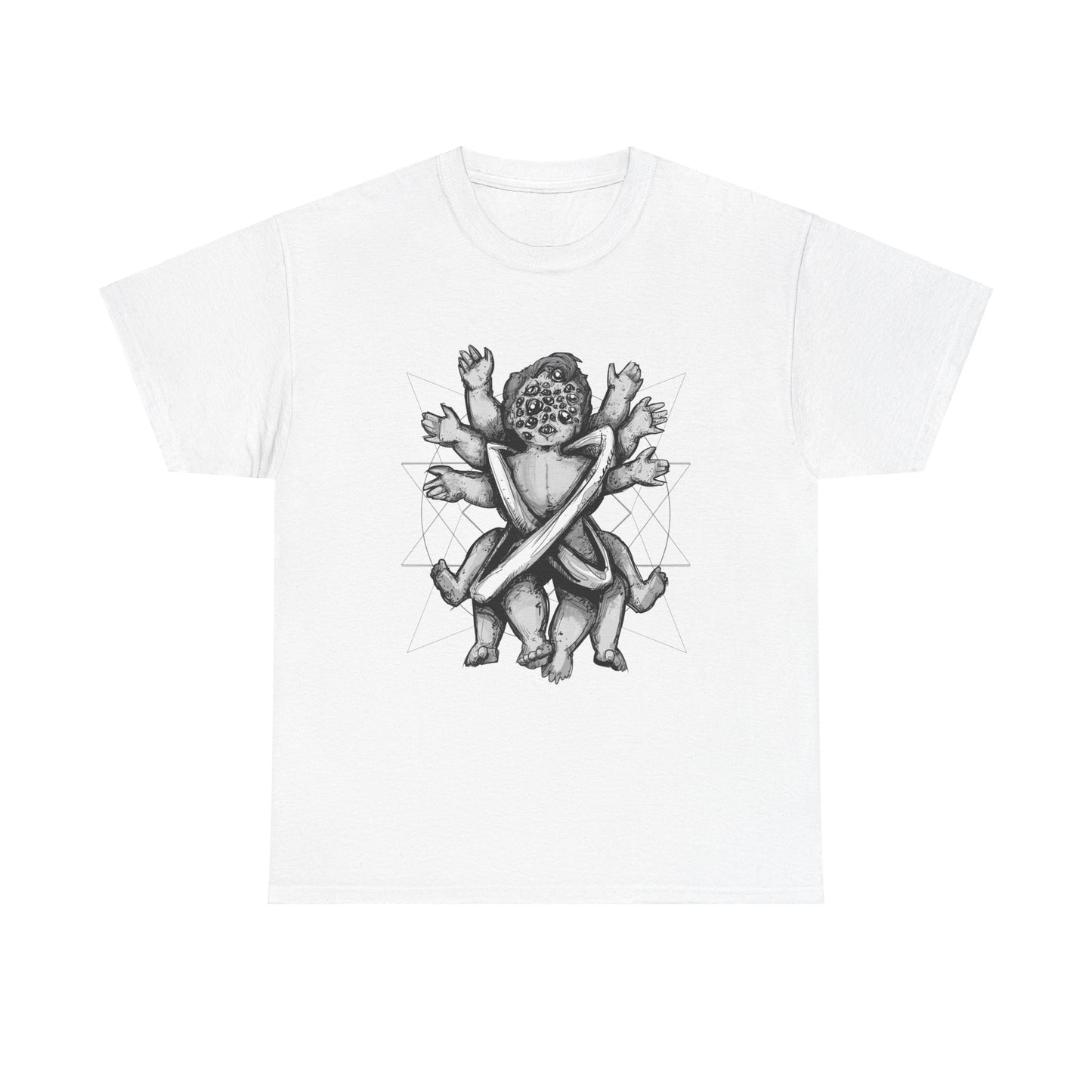 Biblically Accurate Baby Jesus Unisex Heavy Cotton Tee