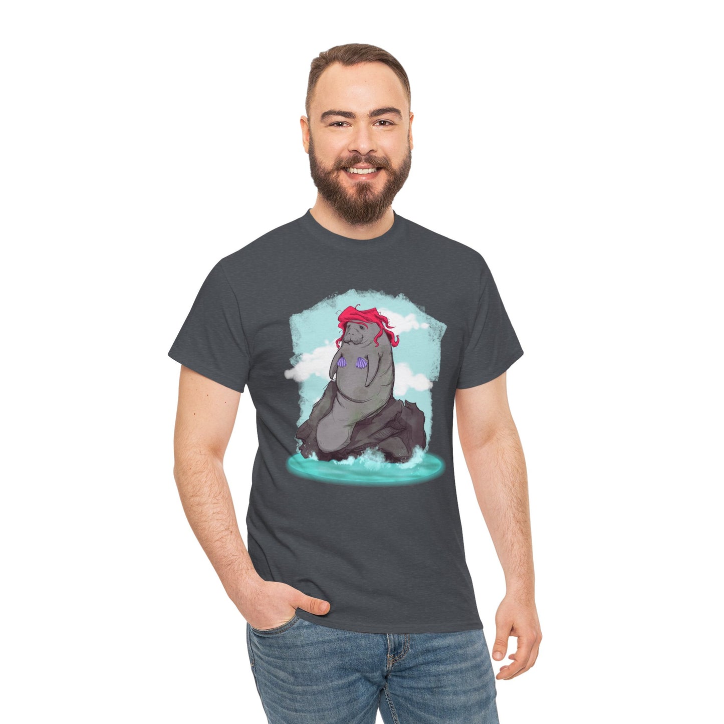 The Big Manatee Unisex Heavy Cotton Tee